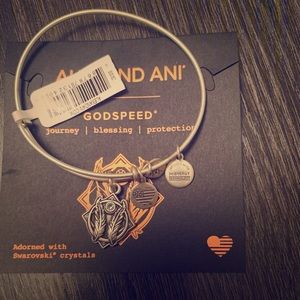 Alex and Ani Godspeed Charm Bangle